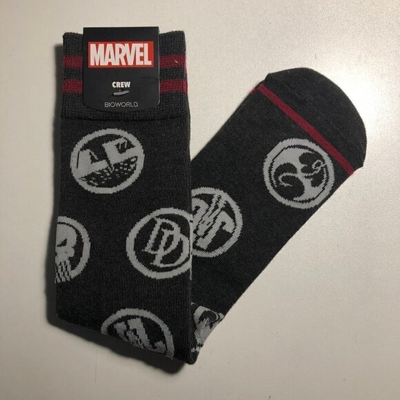 🛒 $8 - Socks Marvel Bioworld #2354 - Picture 2 of 4
